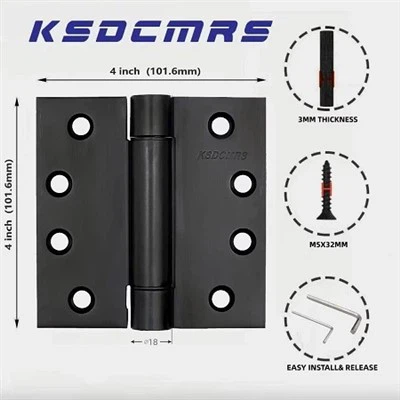 4palcové pružinové panty